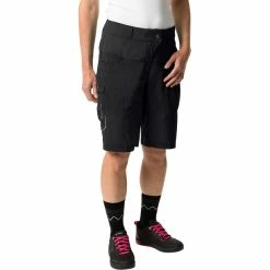 VAUDE Qimsa Shorts Damen Schwarz -Cityräder magasin en ligne vaude qimsa shorts women black uni 3