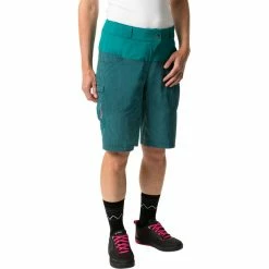 VAUDE Qimsa Shorts Damen Petrol 10 VAUDE Qimsa Shorts Damen Petrol -Cityräder magasin en ligne vaude qimsa shorts women mallard green 3