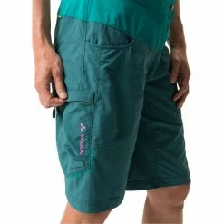 VAUDE Qimsa Shorts Damen Petrol 13 VAUDE Qimsa Shorts Damen Petrol -Cityräder magasin en ligne vaude qimsa shorts women mallard green 6