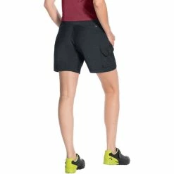 VAUDE Tremalzini Shorts Damen Schwarz -Cityräder magasin en ligne vaude tremalzini shorts women black 2