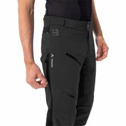 VAUDE Virt II Softshell Hose Herren Schwarz -Cityräder magasin en ligne vaude virt ii softshell pants men black black 5