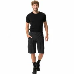 VAUDE Virt Shorts Herren Schwarz -Cityräder magasin en ligne vaude virt shorts men black uni 5