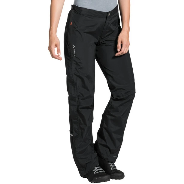 VAUDE Yaras III Regen Zip Hose Damen Schwarz 5 VAUDE Yaras III Regen Zip Hose Damen Schwarz – Bild 3
