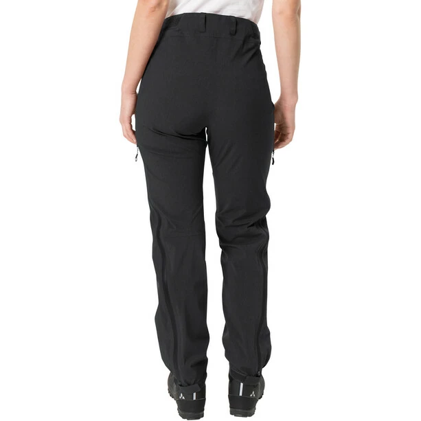 VAUDE Yaras Warme Regenhose Damen Schwarz 6 VAUDE Yaras Warme Regenhose Damen Schwarz – Bild 4