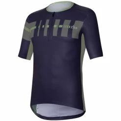 Rh+ MTB Kurzarmtrikot Herren Blau/grün
