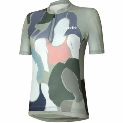 Rh+ Respect Kurzarm Trikot Damen Grün/bunt