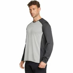 Ziener Nabisco Langarmshirt Herren Grau/schwarz -Cityräder magasin en ligne ziener nabisco ls shirt men dusty grey 4