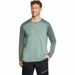 Ziener Nabisco Langarmshirt Herren Grün -Cityräder magasin en ligne ziener nabisco ls shirt men green stone 3