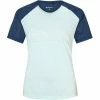 Ziener Nabuca Kurzarmshirt Damen Weiß/blau -Cityräder magasin en ligne ziener nabuca ss shirt women ice 1