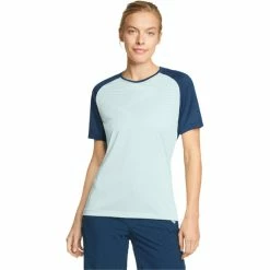 Ziener Nabuca Kurzarmshirt Damen Weiß/blau -Cityräder magasin en ligne ziener nabuca ss shirt women ice 3