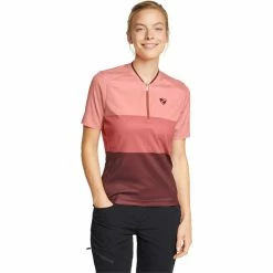 Ziener Nagita Kurzarm Trikot Damen Rot -Cityräder magasin en ligne ziener nagita ss jersey women velvet red 3