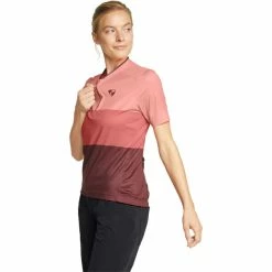 Ziener Nagita Kurzarm Trikot Damen Rot -Cityräder magasin en ligne ziener nagita ss jersey women velvet red 4