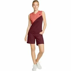 Ziener Neja X-Function Shorts Damen Rot -Cityräder magasin en ligne ziener neja x function shorts women velvet red 5