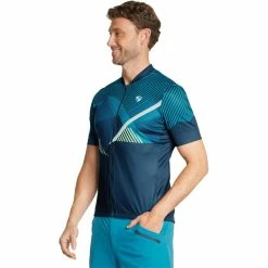 Ziener Nelon Kurzarm Trikot Herren Blau 10 Ziener Nelon Kurzarm Trikot Herren Blau -Cityräder magasin en ligne ziener nelon ss jersey men hale navy 4