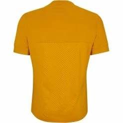 Ziener Nicklas Kurzarmshirt Herren Gelb -Cityräder magasin en ligne ziener nicklas ss shirt men dark mustard 2