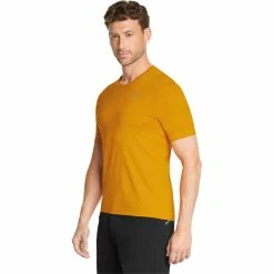 Ziener Nicklas Kurzarmshirt Herren Gelb -Cityräder magasin en ligne ziener nicklas ss shirt men dark mustard 4