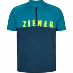 Ziener Nielson Kurzarm Trikot Kinder Blau