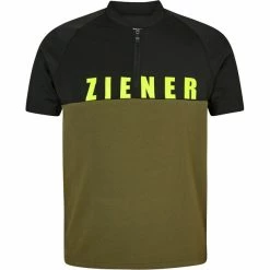 Ziener Nielson Kurzarm Trikot Kinder Oliv