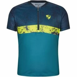 Ziener Nilio Kurzarm Trikot Kinder Blau