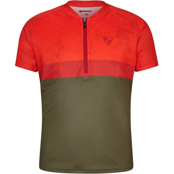 Ziener Nilio Kurzarm Trikot Kinder Rot 3 Ziener Nilio Kurzarm Trikot Kinder Rot