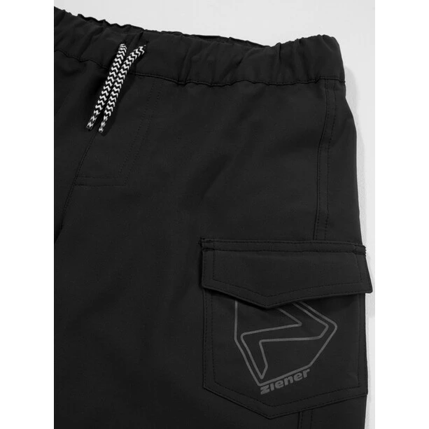Ziener Nisaki X-Function Shorts Jugend Schwarz 5 Ziener Nisaki X-Function Shorts Jugend Schwarz – Bild 3
