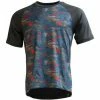 Zimtstern Braapz Kurzarmshirt Herren Blau/bunt -Cityräder magasin en ligne zimtstern braapz ss shirt men dark navy 1