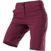 Zimtstern Evo Lightz Shorts Damen Rot -Cityräder magasin en ligne zimtstern evo lightz shorts women windsor wine pirate black 1