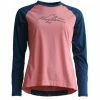 Zimtstern PureFlowz Langarm Shirt Damen Pink/blau -Cityräder magasin en ligne zimtstern pureflowz ls shirt women burnt coral french navy 1