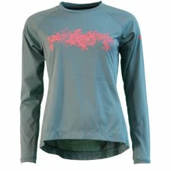 Zimtstern PureFlowz Langarmshirt Damen Türkis